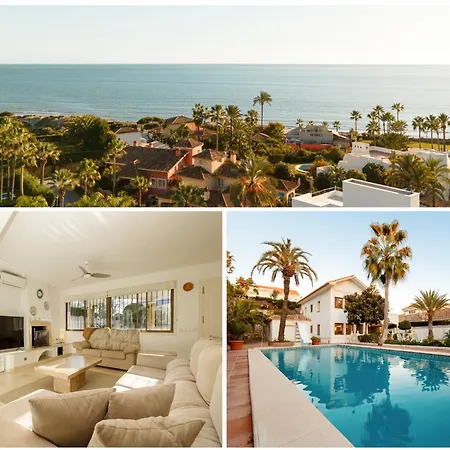 Villa Spacious House With Pool, Garden And Solarium In Chapas, *