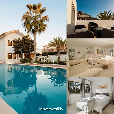 Villa Spacious House With Pool, Garden And Solarium In Chapas, Marbella
